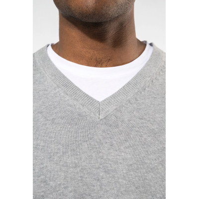 Men's premium V-neck jumper